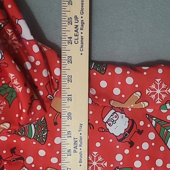 You Look Ugly Today Red Christmas Blazer Jacket W/Tie - Size Large NEW WITH TAGS - Picture 11 of 16